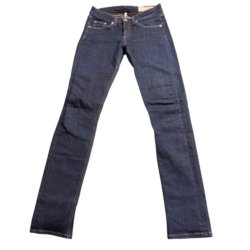 Rag & Bone High Rise Skinny Jeans Heritage Blue Womens Size 27 Denim